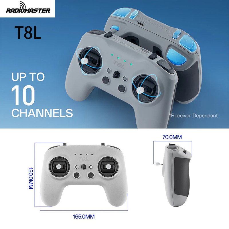 Drone Gimbal - วิทยุควบคุม RadioMaster T8L รุ่น M2 2.4GHz