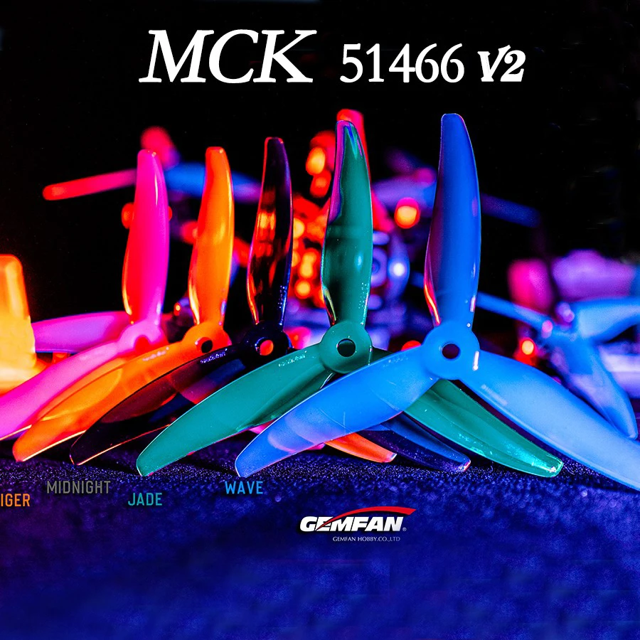 Drone Battery Strap - 24 pcs/12 คู่ Gemfan 51466 V2