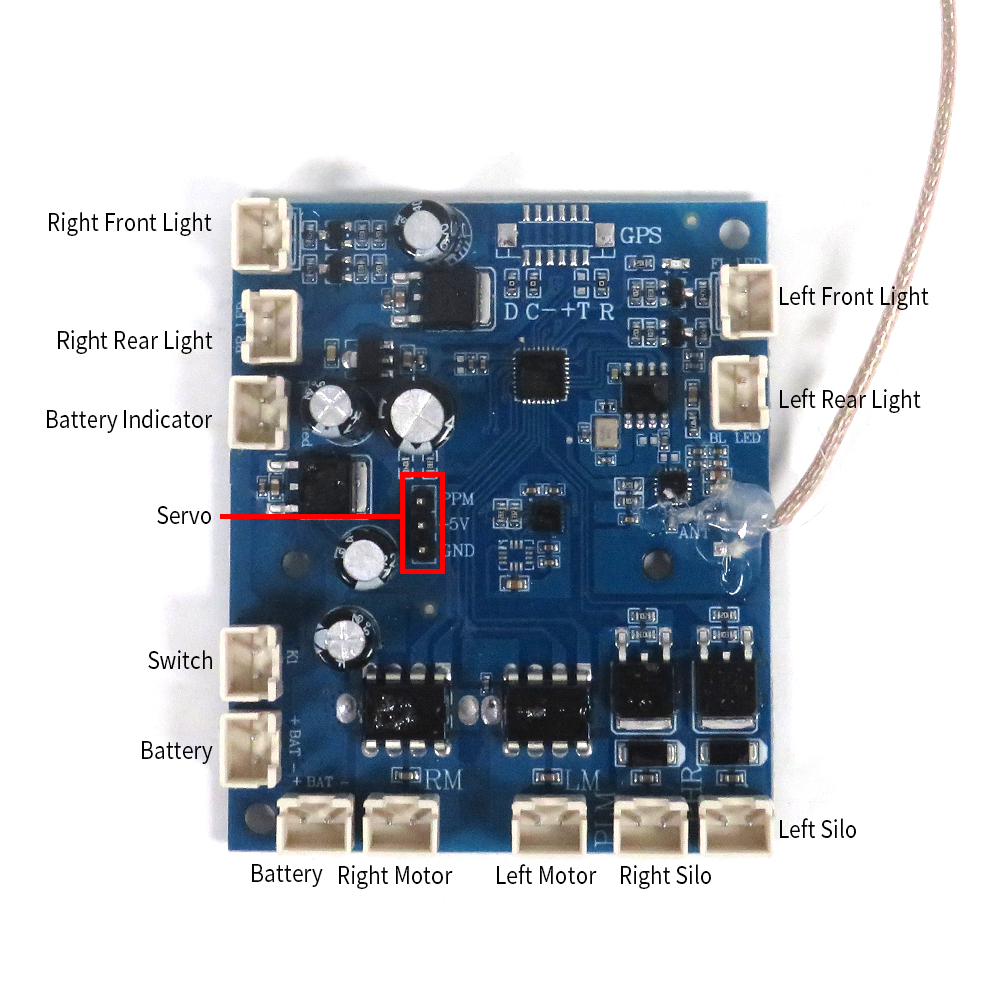 ชุดแผงวงจรอะไหล่แท้ Flytec V80 - Drone Power Distribution Board บทวิจารณ์และราคา