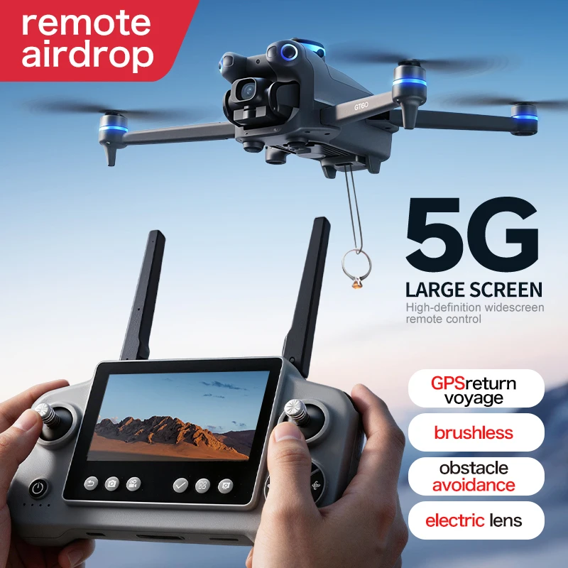 GT60 โดรนกล้อง 4K/6K/8K พร้อม  - Drone Gps Mount บทวิจารณ์และราคา
