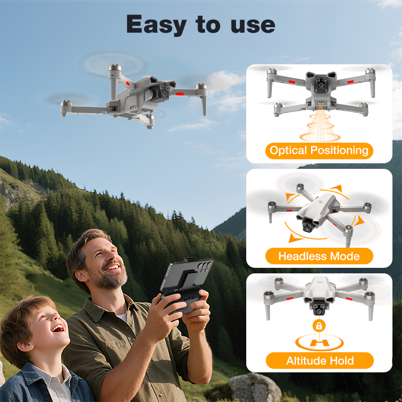 โดรนรุ่นใหม่ L107 PRO 8k ถ่ายภ - Jjrc Drone X12 บทวิจารณ์และราคา