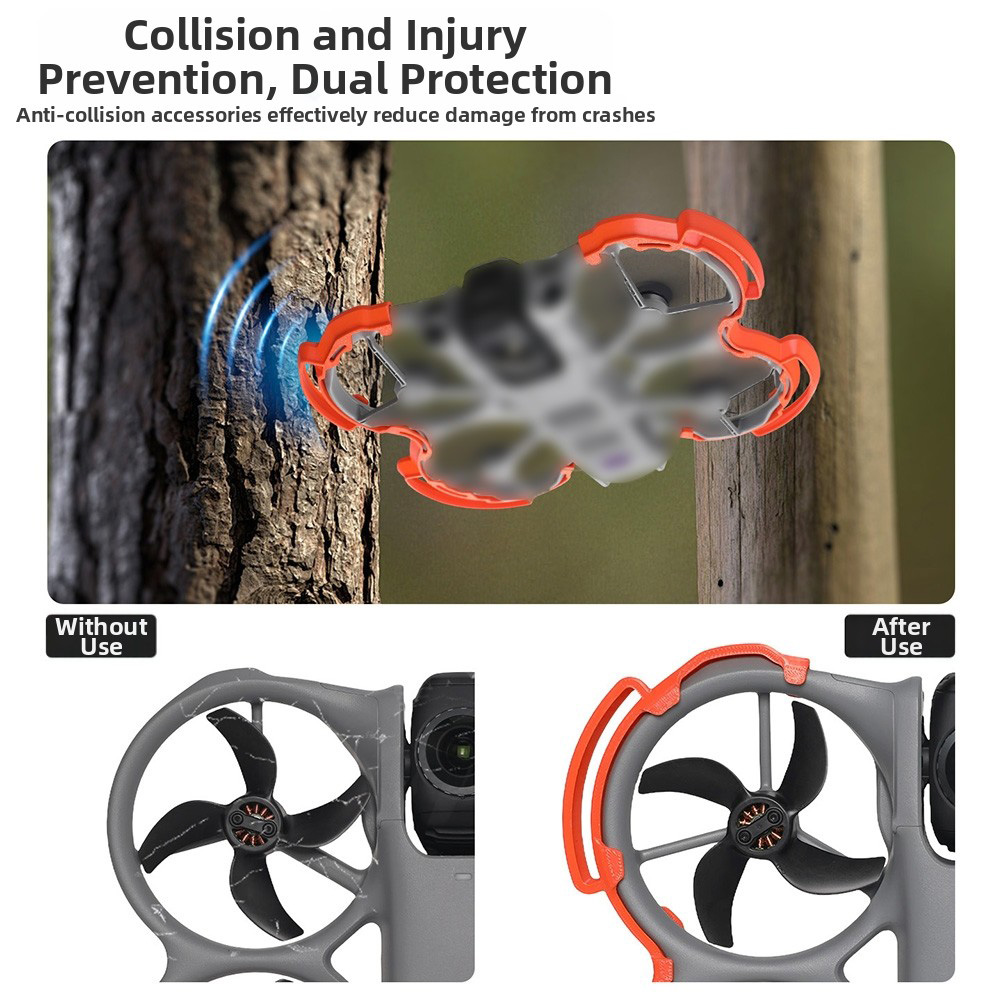 สำหรับ DJI Avata 360 วงแหวนกัน - Drone Propeller Guard บทวิจารณ์และราคา