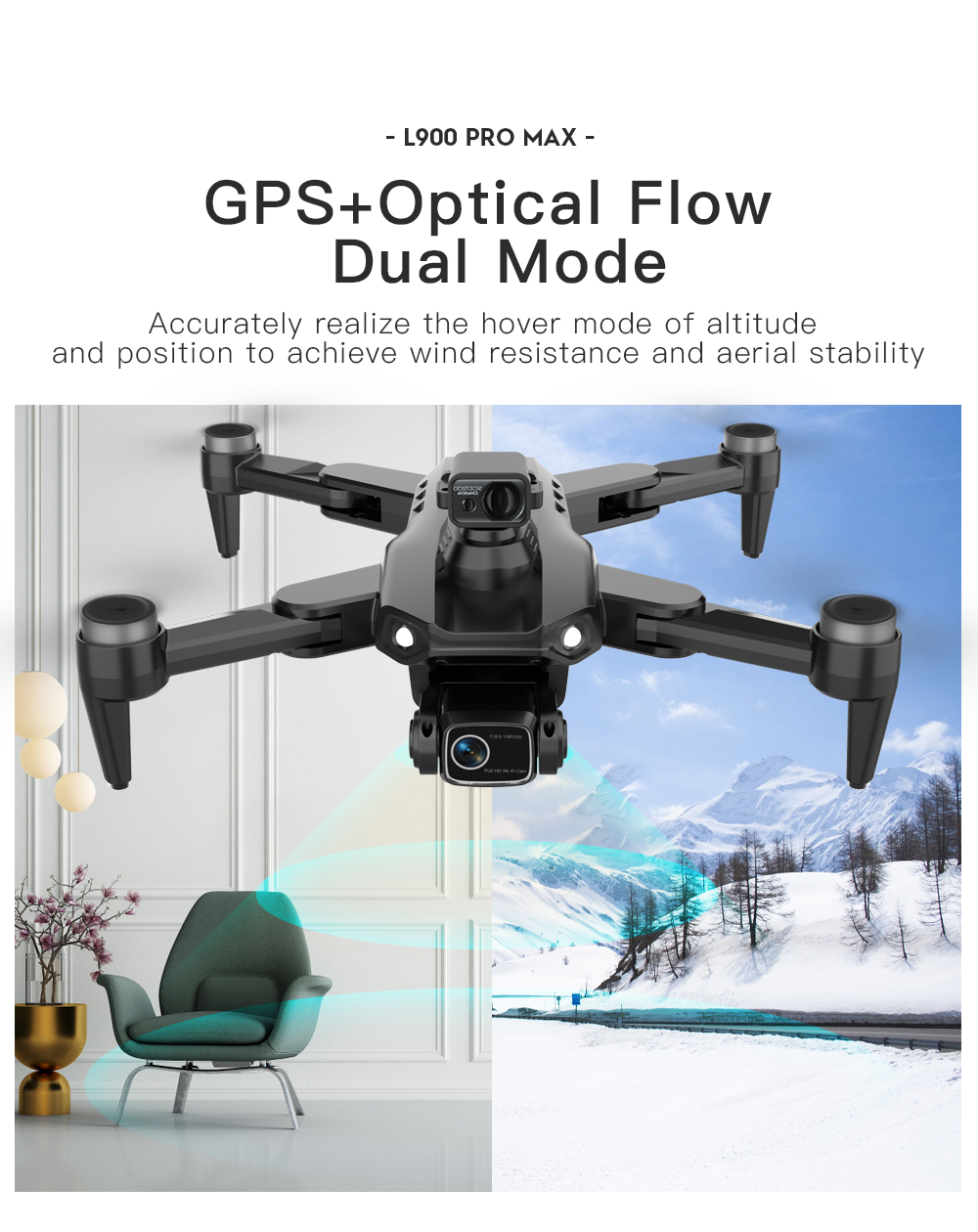 LYZRC L900 PRO MAX โดรน GPS พร - Drone Gps Mount บทวิจารณ์และราคา