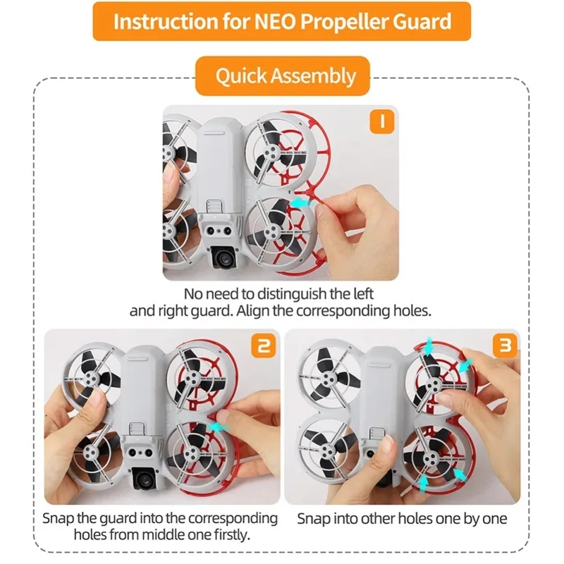 สำหรับ DJI NEO แผ่นป้องกันใบพั - Drone Propeller Guard บทวิจารณ์และราคา